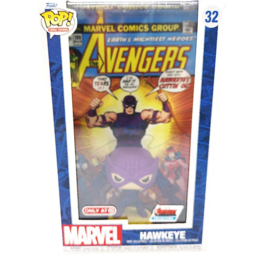 Funko Pop! Comic Book Cover with case: Marvel - Hawkeye - Target (T) (Exclusive)